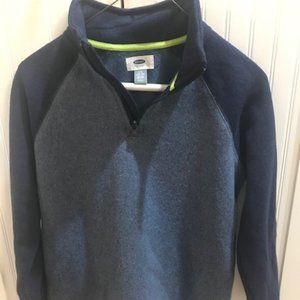 Boys quarter zip sweater